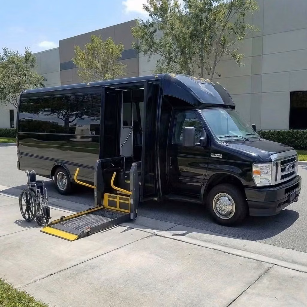 east point 18 passenger minibus wheelchair lift