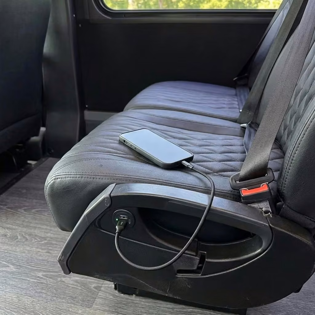 east point 20 passenger minibus usb charging