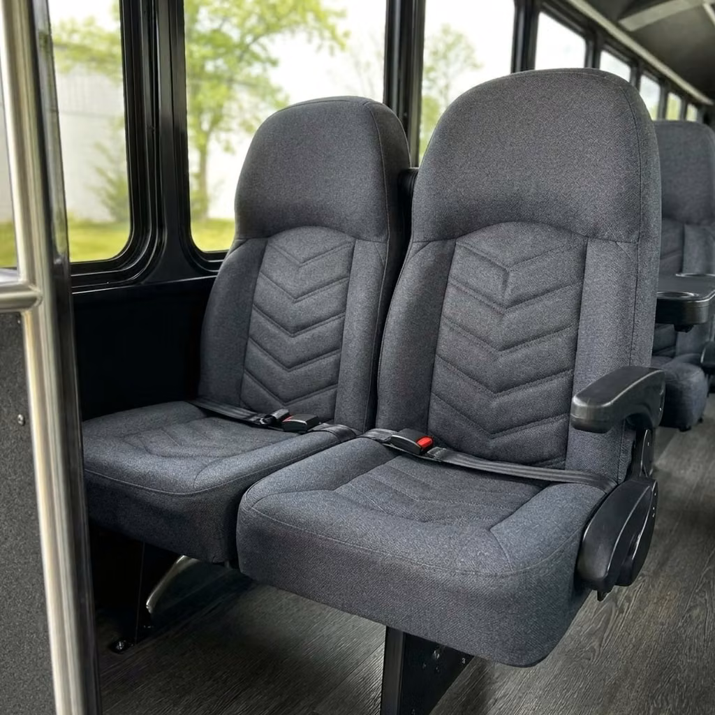 east point 25 passenger minibus high back seats