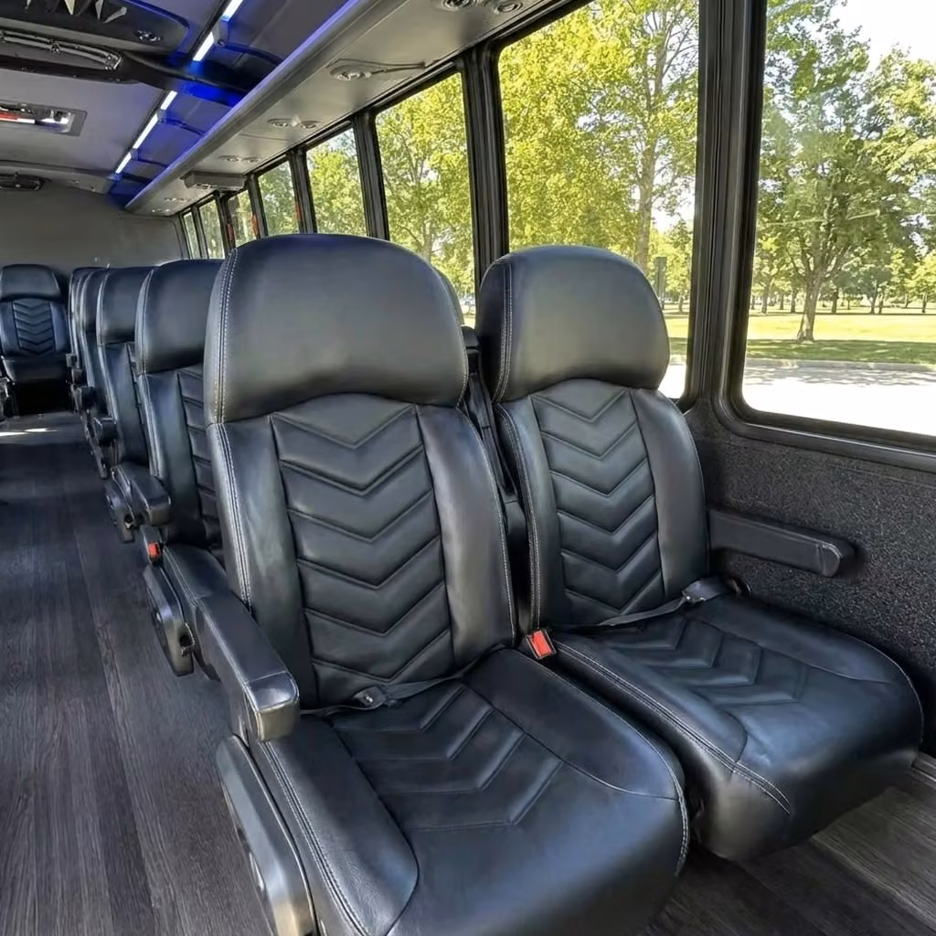 east point 28 passenger minibus seating