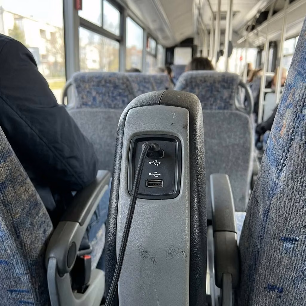 east point 28 passenger minibus usb charging