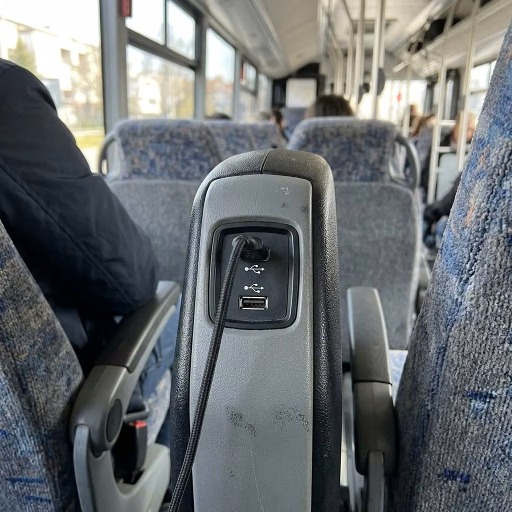 east point 30 passenger minibus usb charging