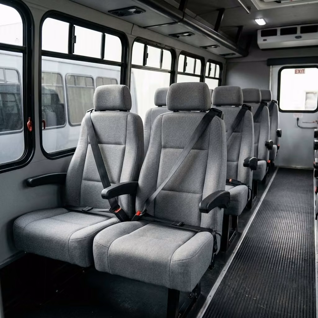 east point 35 passenger minibus reclining seats