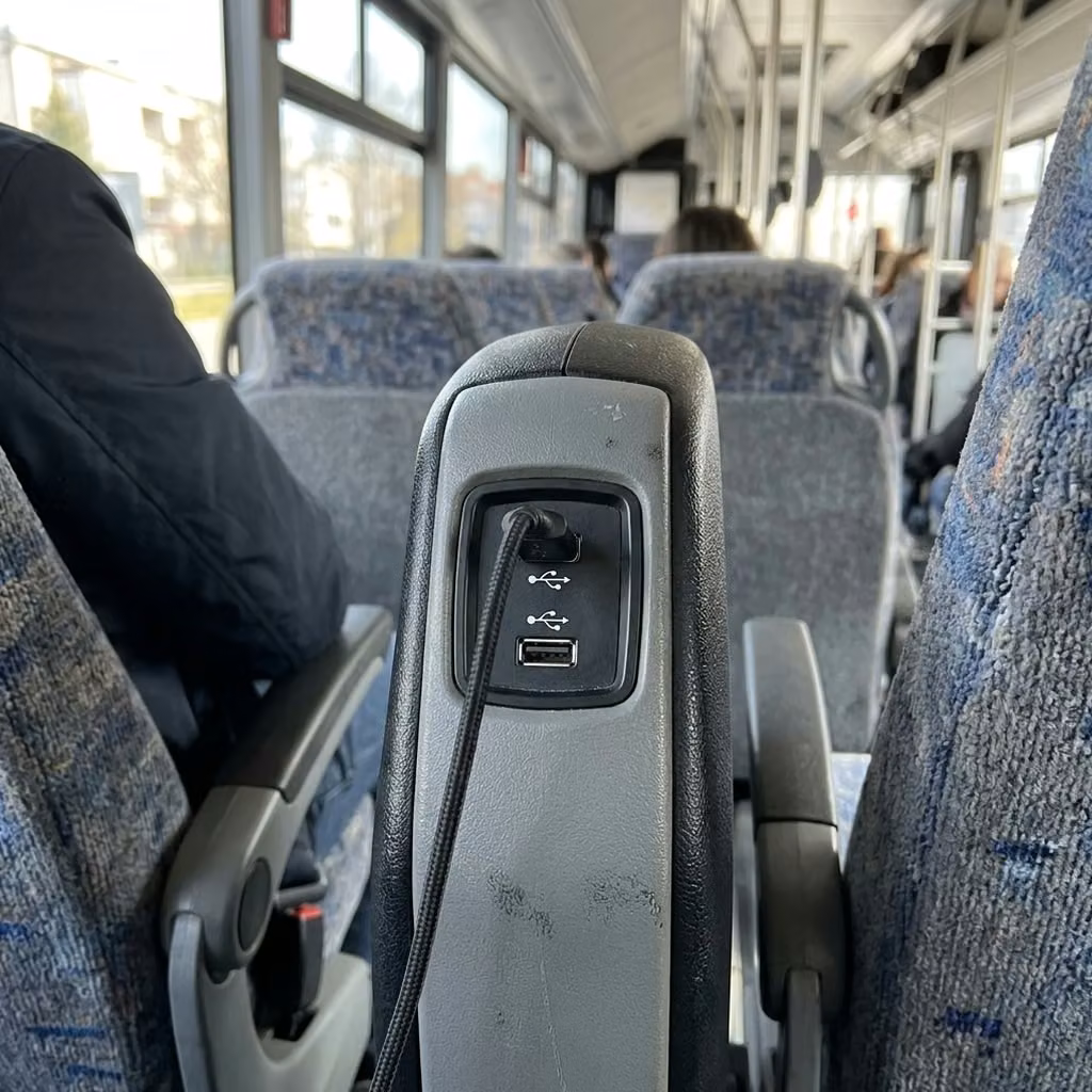 east point 35 passenger minibus usb charging
