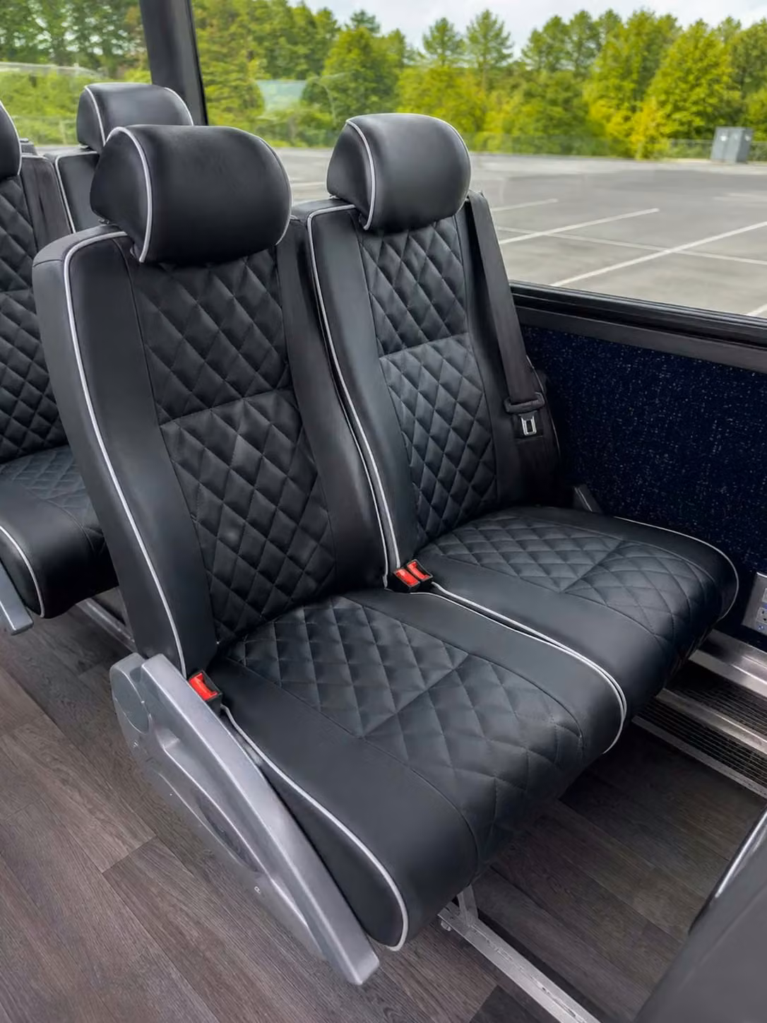 east point 56 passenger charter bus reclining seats