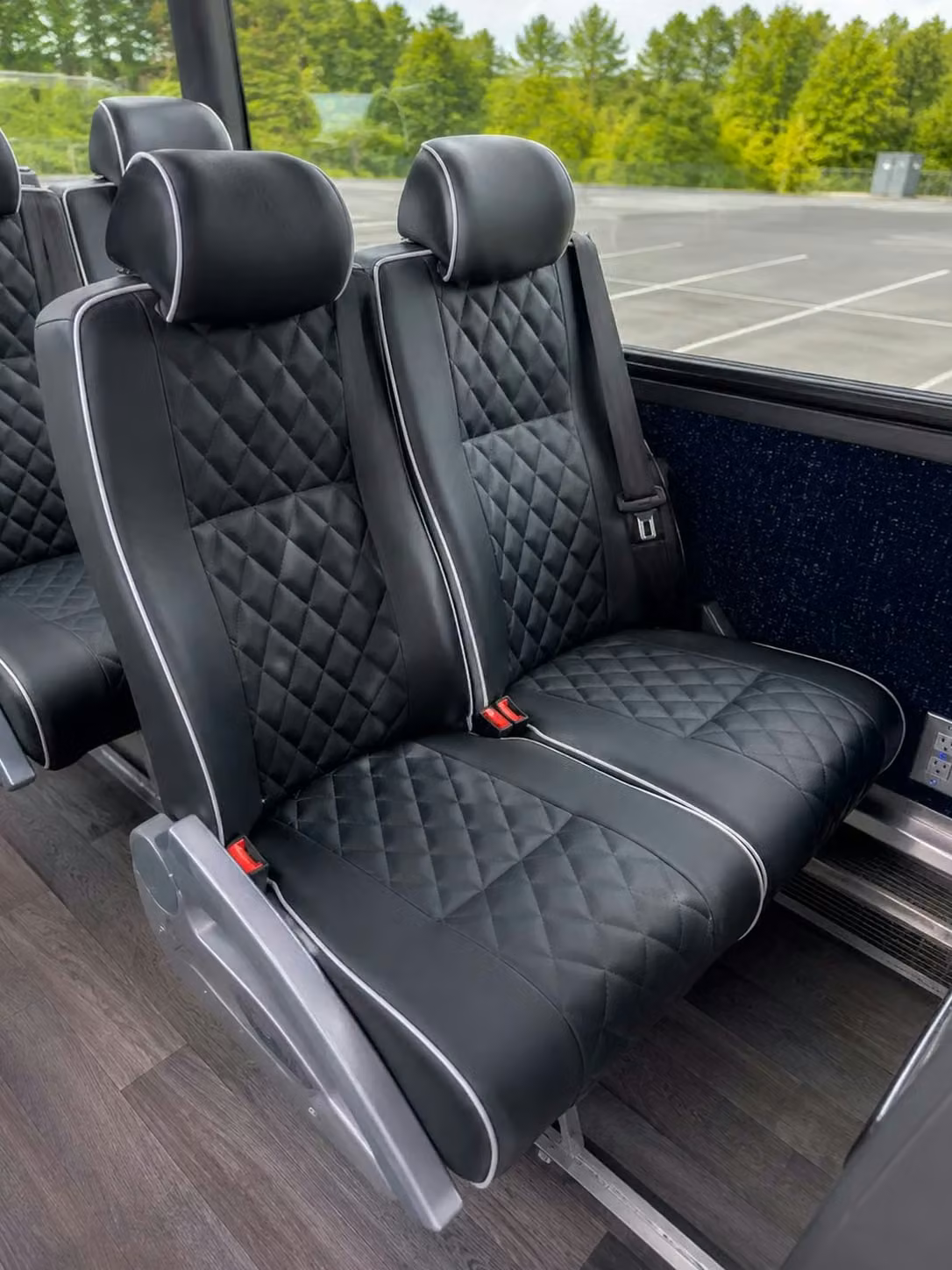 east point charter bus reclining seats