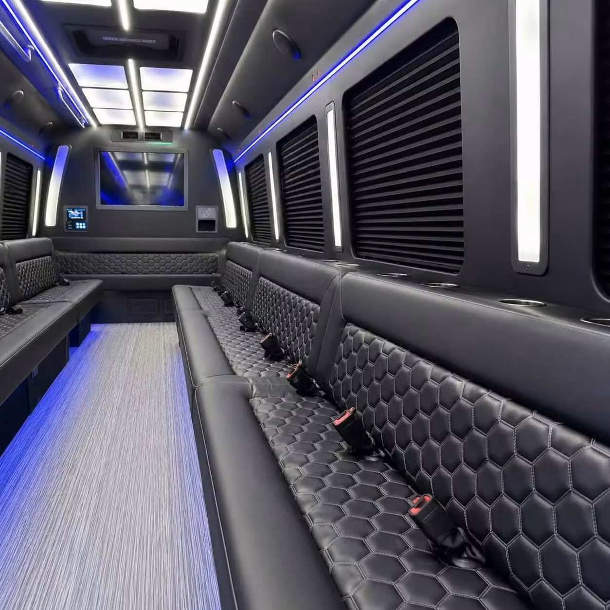 east point party bus party lighting