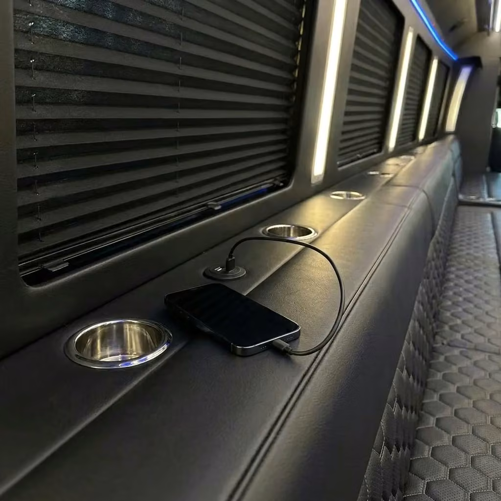 east point party bus usb charging