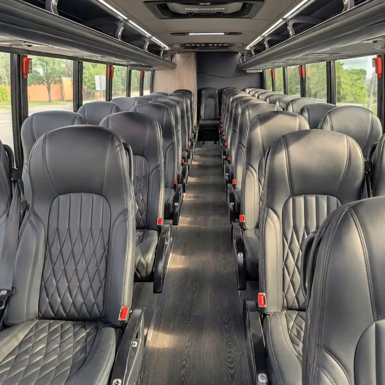 30 passenger minibus interior